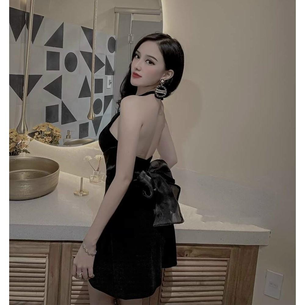 BONUCCI Đầm váy body hở lưng tôn dáng siêu xinh cho nàng thời trang nữ dạo phố dự tiệc