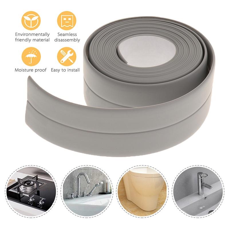 Băng Keo PVC Dán Viền Bếp Chống Dầu Mỡ Băng Dính Dán Mép Tường Chống Ẩm Mốc