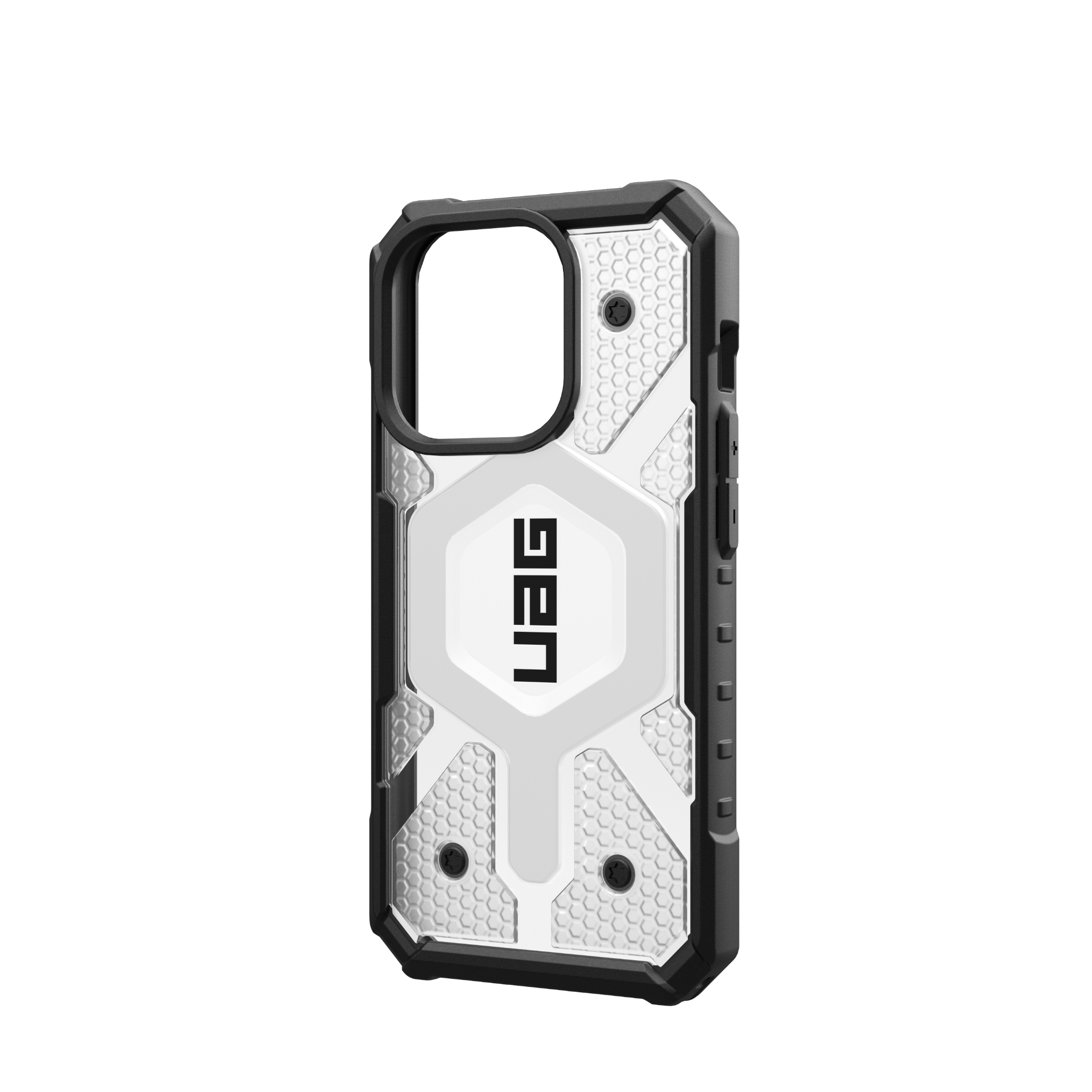 Ốp Lưng Chống Sốc UAG Pathfinder Clear Hỗ Trợ Sạc Magsafe Cho iPhone 15 Pro Hàng chính hãng