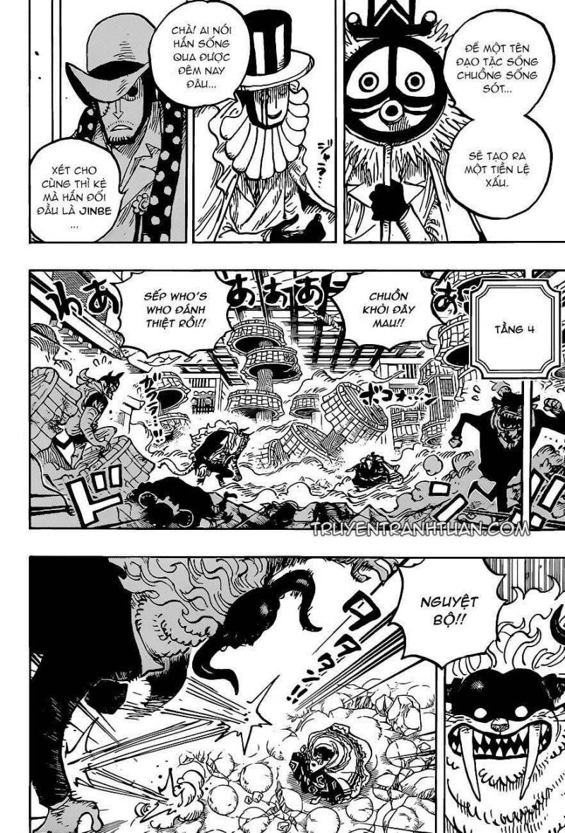 đảo hải tặc - one piece chapter 1018 6
