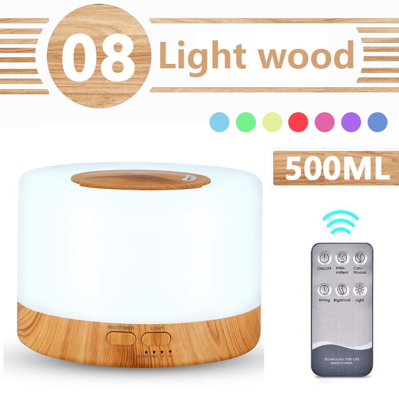 400Ml Máy Phun Sương Tạo Độ Ẩm Điện Máy Khuếch Tán Lọc Không Khí Gỗ Siêu Âm Thanh Máy Tạo Độ Ẩm Phun Sương Tinh Dầu Thông Thơm Mát Phun Sương Tạo Cho Gia Đình