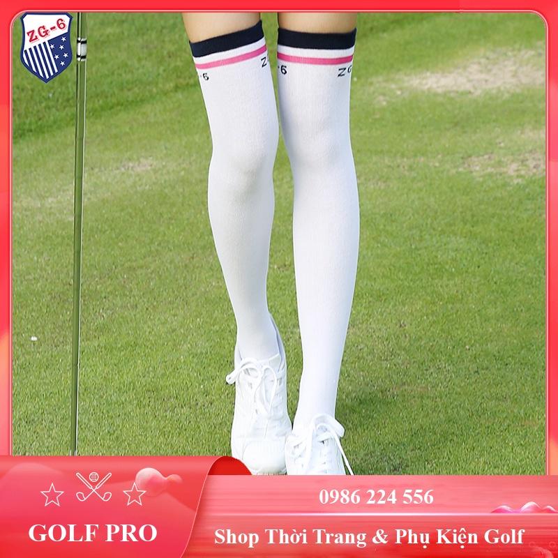 Tất Vớ Golf PGM Nữ Thể Thao Thiết Kết Thoáng Khí Êm Chân Khử Mùi ZG - 6 Cao Cấp TG019