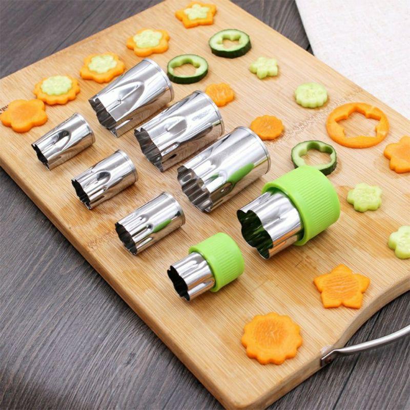 BỘ 8 MÓN CẮT TỈA HOA QUẢDỤNG CỤ CẮT TỈA RAU CỦ QUẢ 8 MÓN ĐA NĂNG