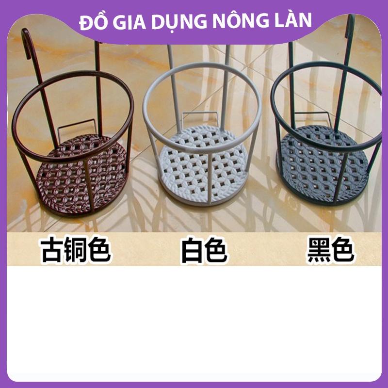 Móc sắt tròn treo chậu hoa ban công (giá đỡ tròn treo ban công) siêu đẹp NL shop