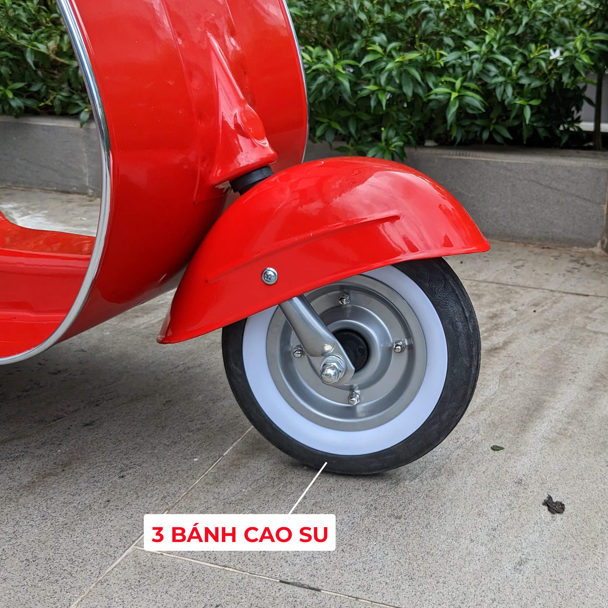 Xe chòi chân kiểu Vespa cao cấp BABY PLAZA LB-111 tải trọng 100kg