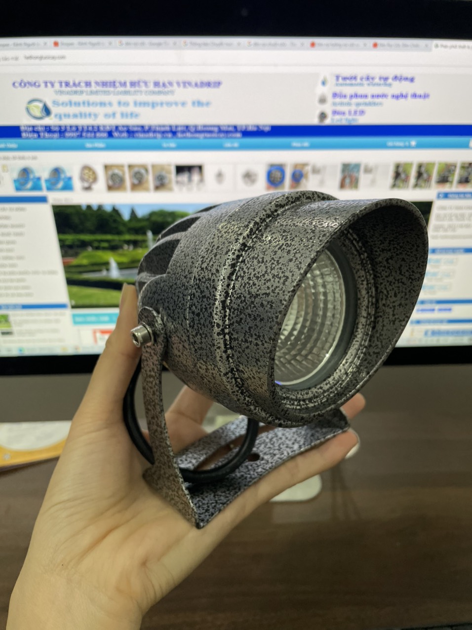 Đèn LED Rọi Cột Công Suất 10W