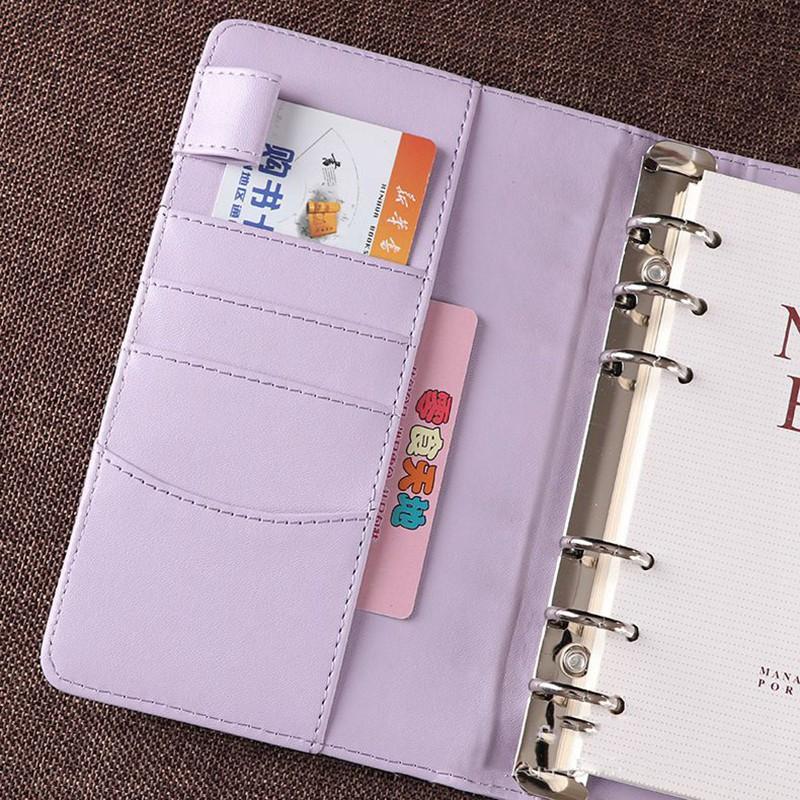 *Sale*A5 Weekly Monthly Planner Diary Classic Loose-Leaf-Ring-Binder Notebook Cover
