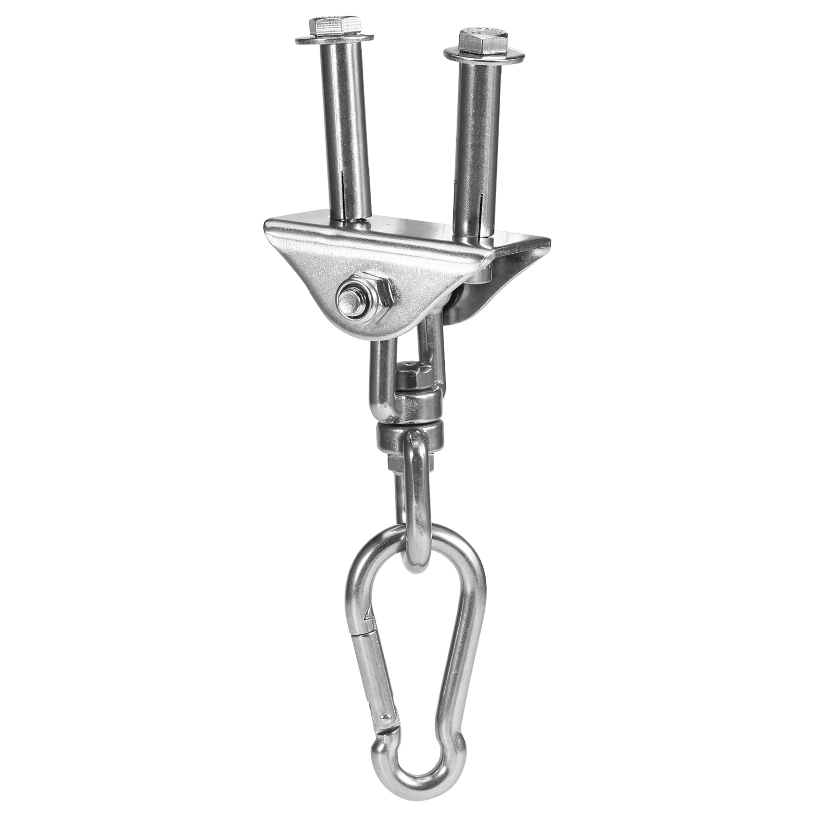 Móc treo xoay hạng nặng bằng thép không gỉ, được làm bằng vật liệu SUS304, chống gỉ, bền và chịu lực cao