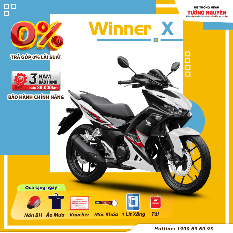 Xe Máy Honda Winner X 2024 Tiêu Chuẩn