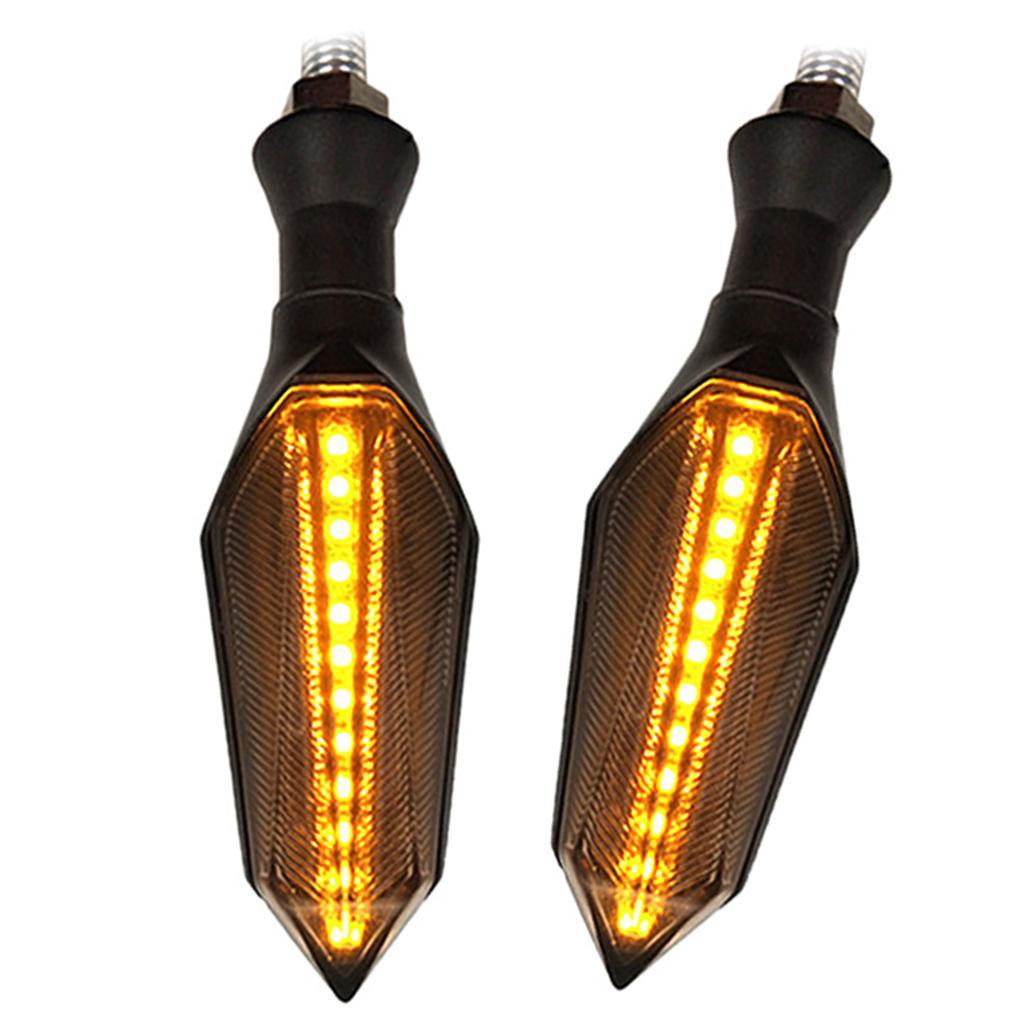 2pcs Motorcycle  Indicator Blinker Tail Light 12V 12 LED Universal
