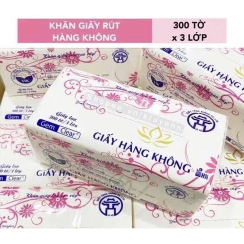 Giấy Ăn Gấu Trúc Siêu Dai - 1 Gói 300 Tờ 3 Lớp Phù Hợp Với Mọi Loại Da