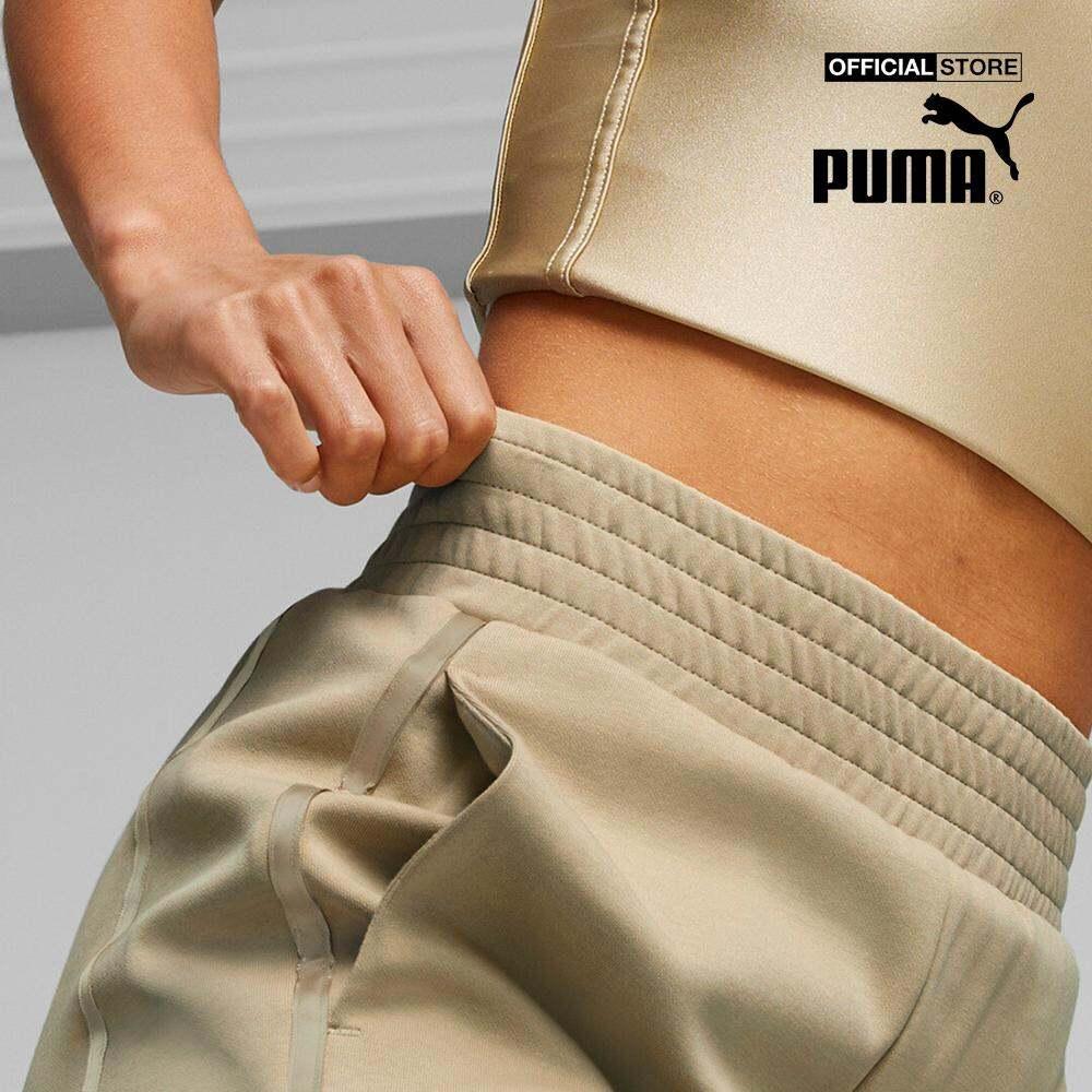 PUMA - Quần dài tập luyện nữ lưng thun T7 621467