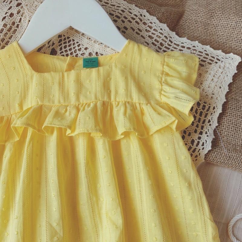 Váy Cho Bé Gái Kiểu Dáng Xinh Xắn 5 Màu Dễ Lựa Chọn O.P kids