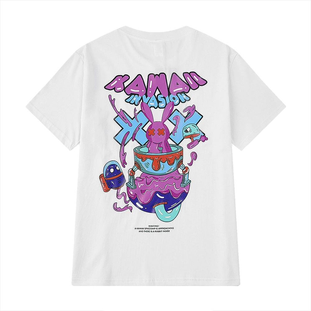 Áo thun tay lỡ nam nữ form rộng KAWAII oversized unisex phong cách hàn quốc vải thun mềm mịn thoáng mát hãng KING SPORT