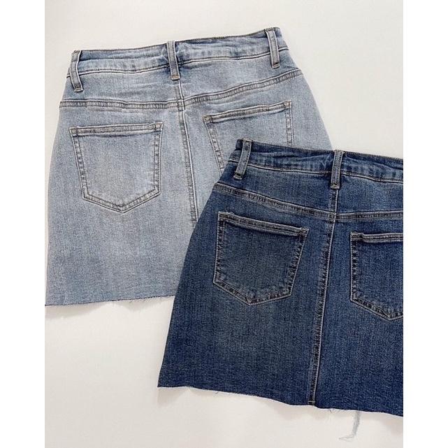 Chân váy Jean cá tính REVERCLOTHINGS Vibes Skirt