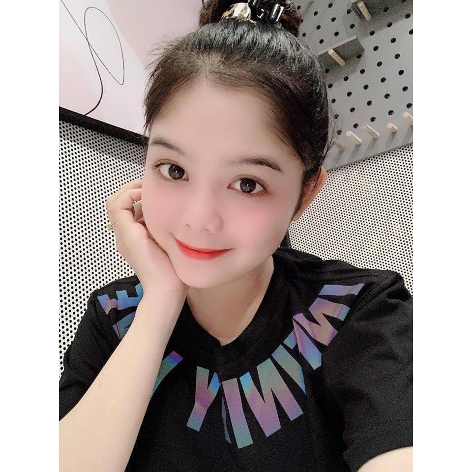 Áo thun Phản quang Unisex form rộng - INFINITY LOVE viền cổ