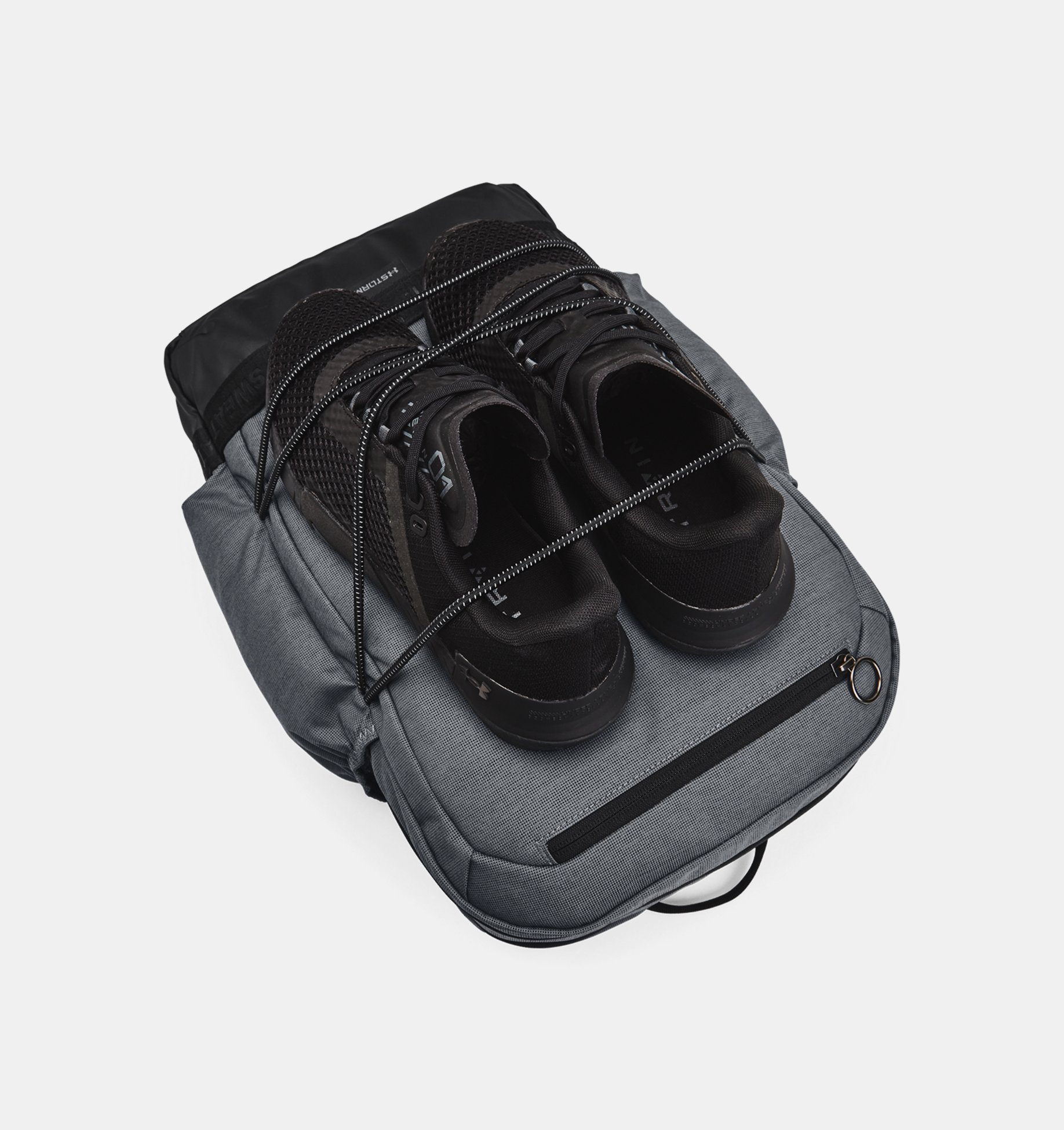 Balo unisex Under Armour Project Rock Training Backpack U Black/Black/Pitch Gr - 1372291-001