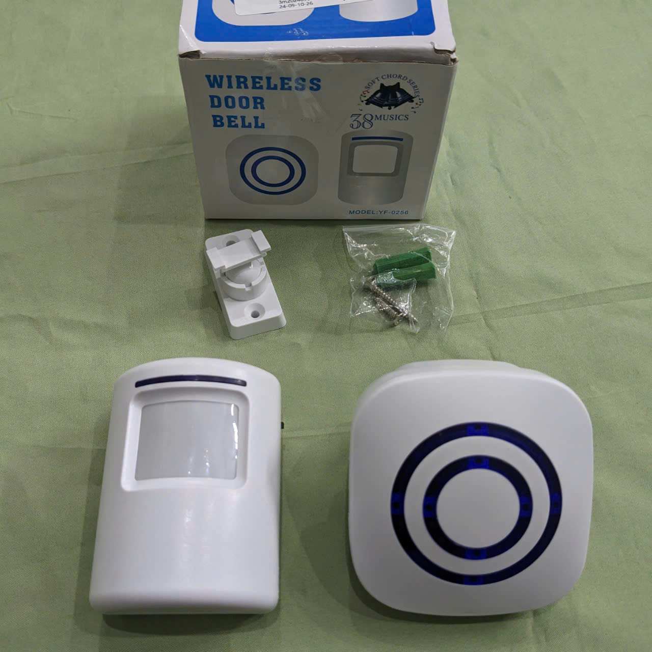 Chuông Cửa Báo Khách Hồng Ngoại Không Dây Cao Cấp - Cảm Biến Chống Trộm Thông Minh Loại Tốt