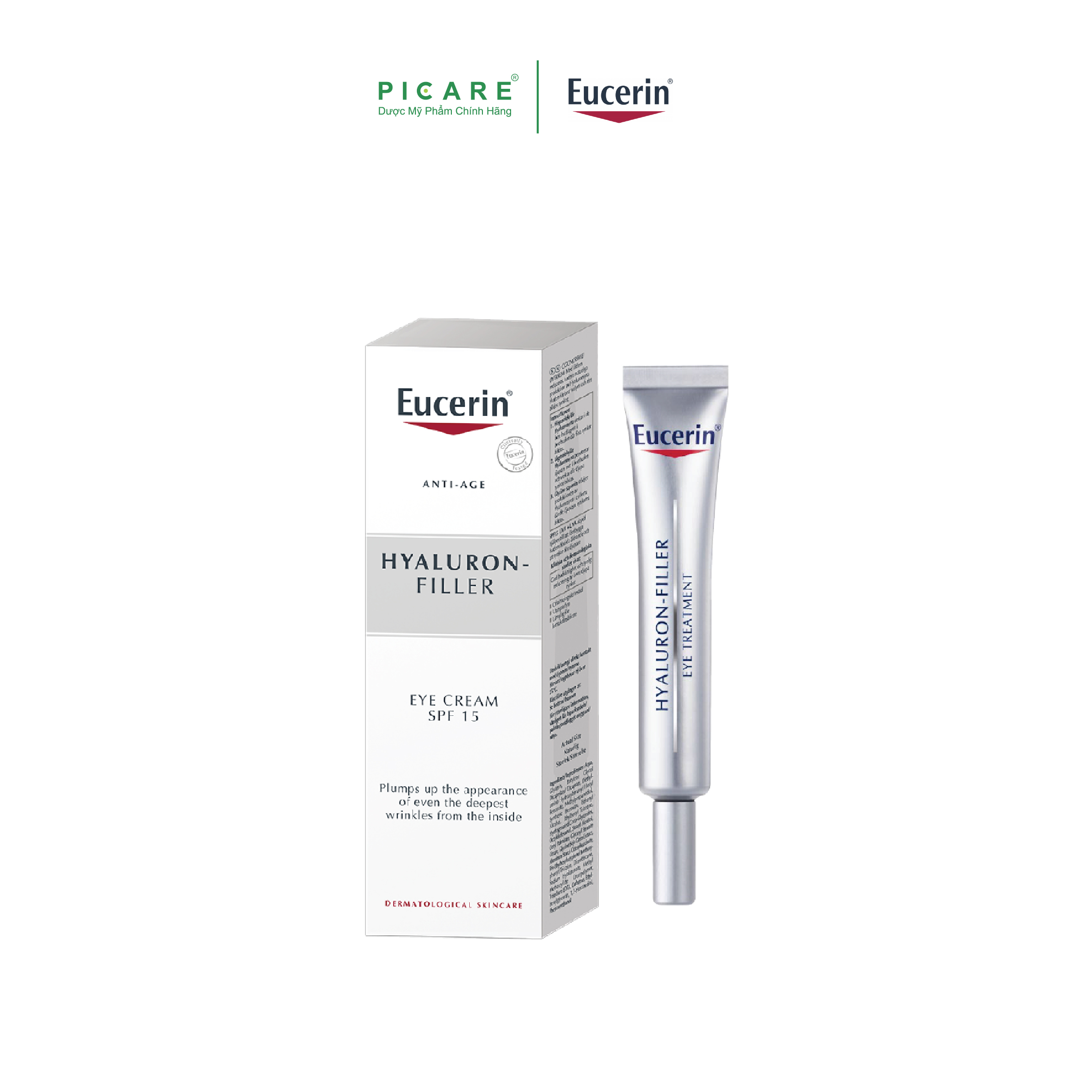 Kem Ngăn Ngừa Lão Hóa Da Vùng Mắt Eucerin Hyaluron - Filler Eye (15ml)