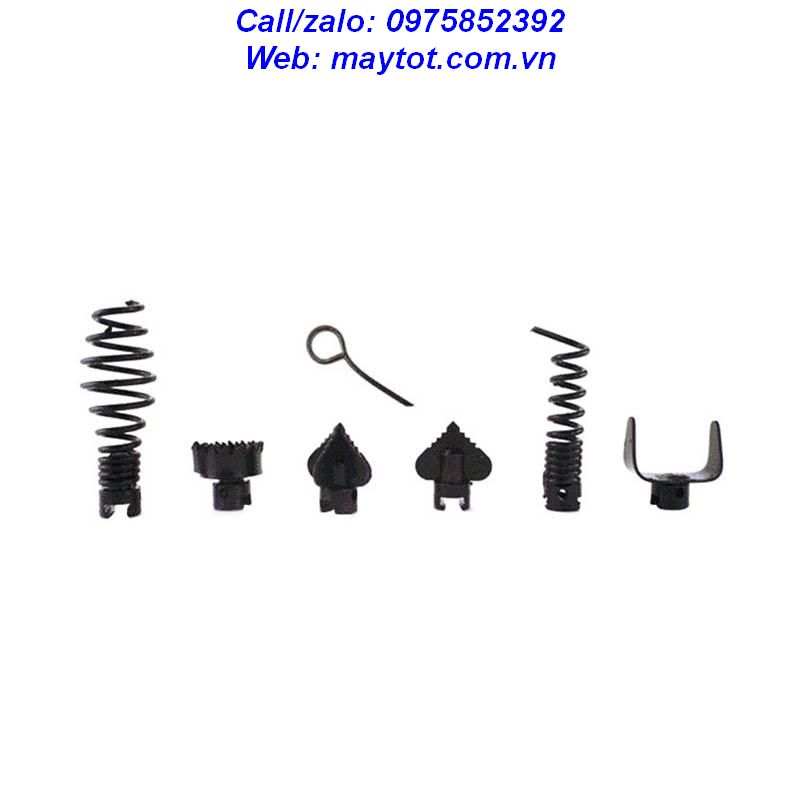 Bộ đầu thông dùng cho dây thông tắc lò xo phi 16