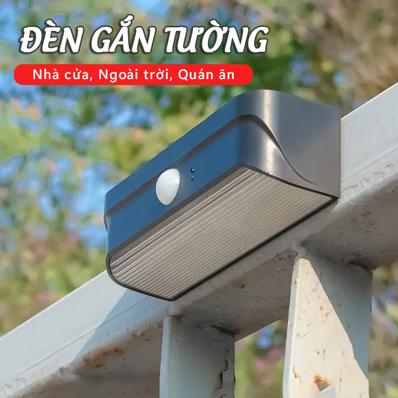 Đèn gắn tường năng lượng mặt trời, trang bị pin loại A, chịu nhiệt tốt- K2044