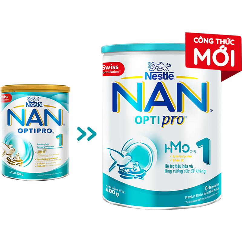 Sữa Bột Nestlé NAN OPTIPRO HM-O 1 400g