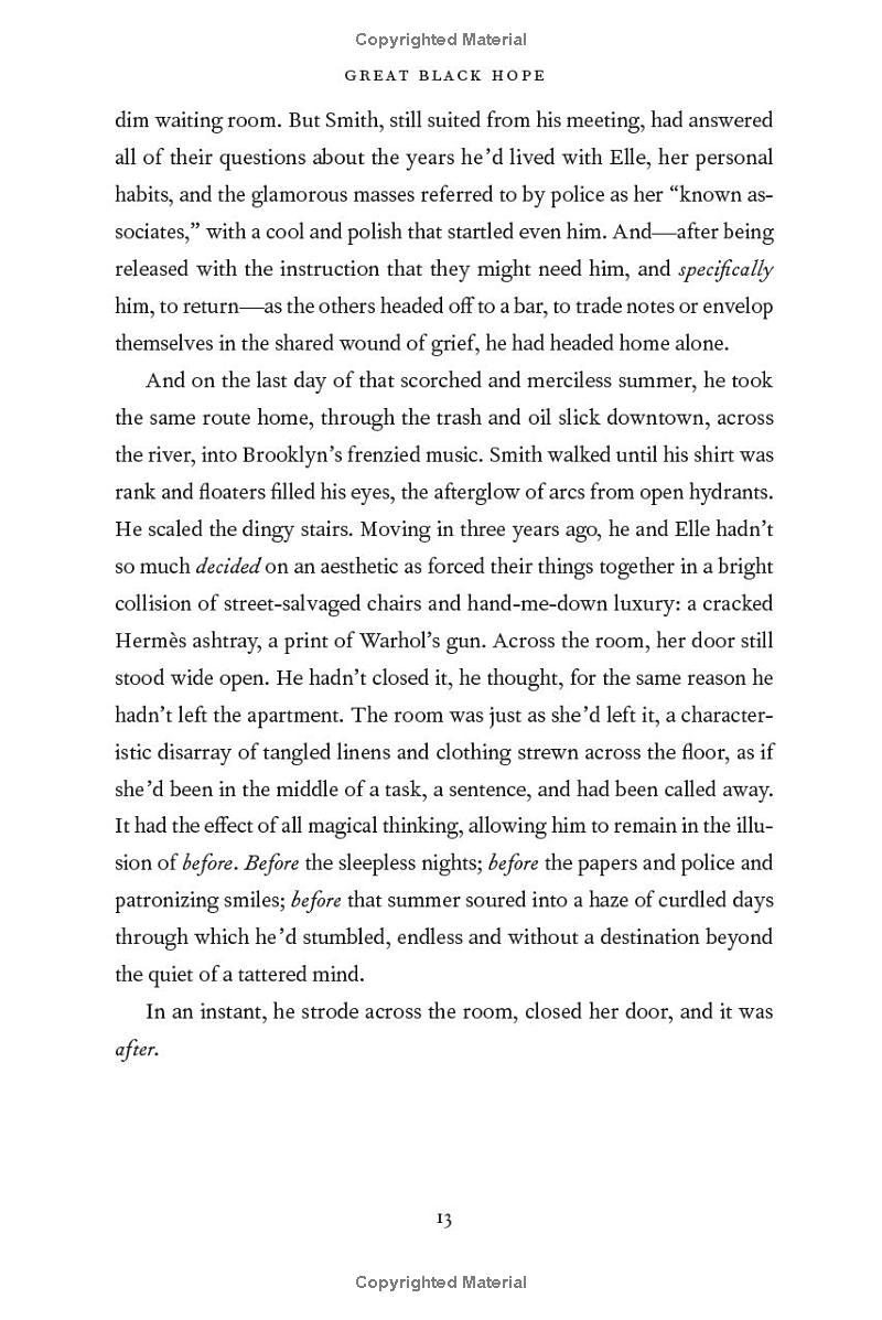 Sách ngoại văn: Great Black Hope