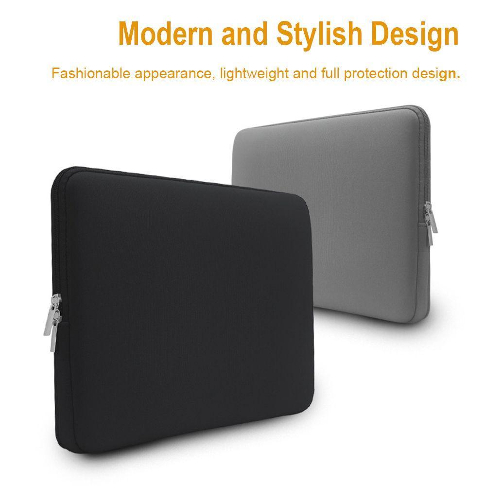 MYRON Túi xách laptop siêu mỏng mềm chống sốc chống thấm nước nhiều màu sắc thời trang