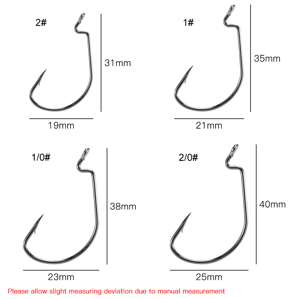 10 CÁI Móc Câu Cá Thép