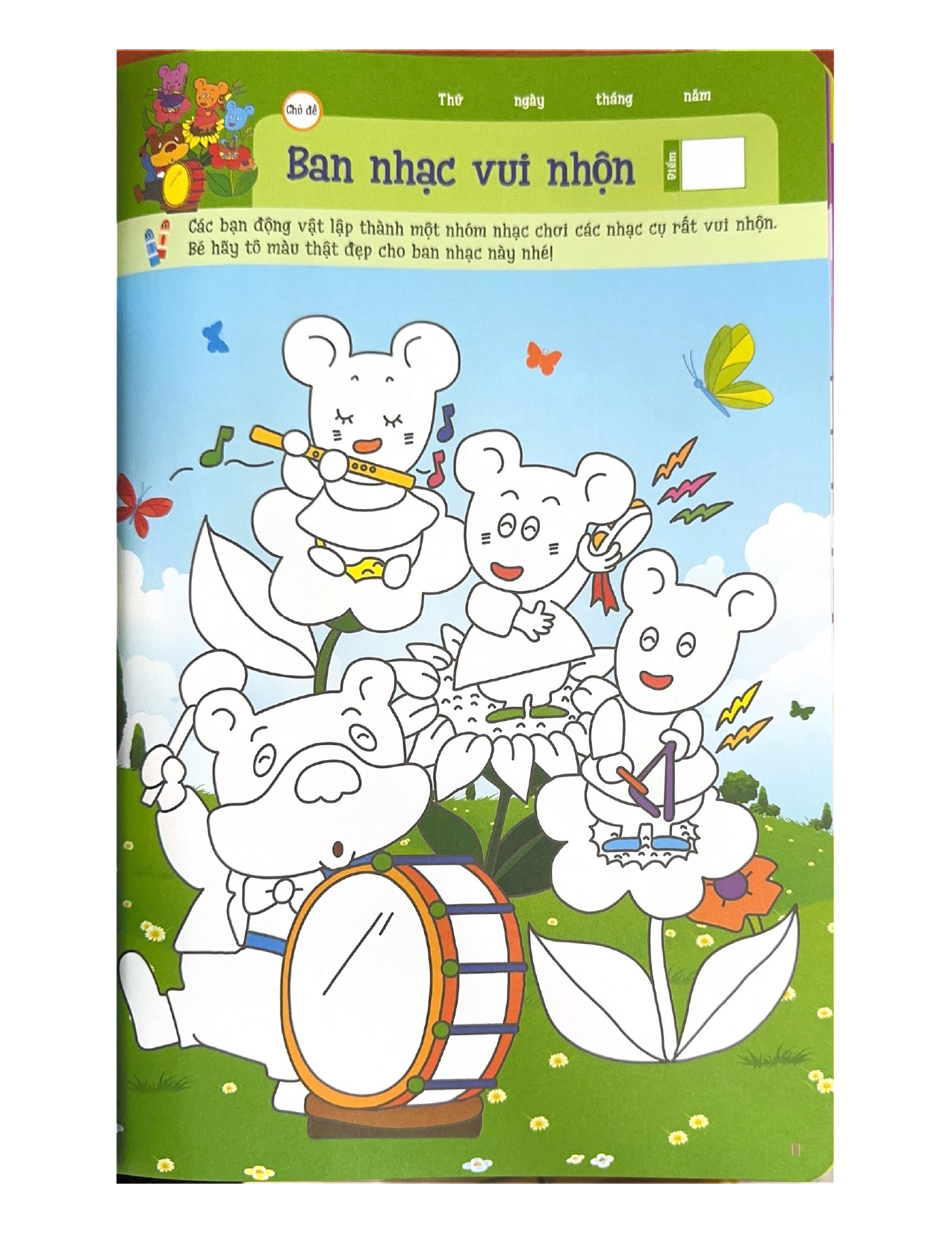 Tô Màu Rèn Trí Thông Minh Tập 4 - Vanlangbooks