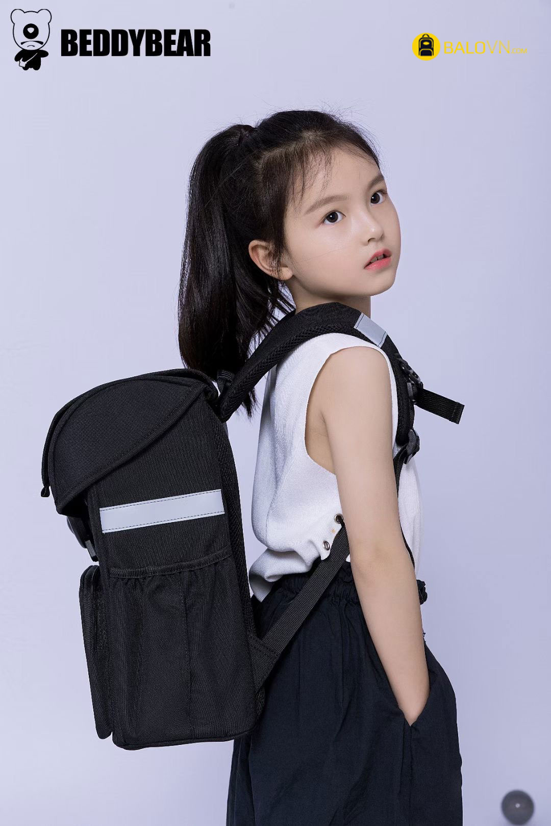 Balo Beddybear Schoolbag Cho Bé Đi Học từ 06 Tuổi Trở Lên - Hàng chính hãng