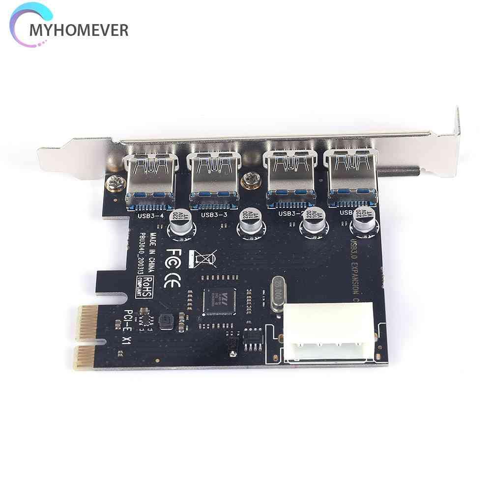 Thẻ Mở Rộng PCIE 4 Cổng Usb 3.0