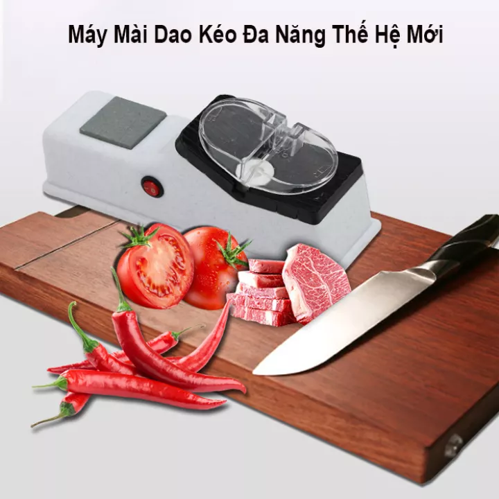 Máy mài dao -Dụng cụ mài dao chạy bằng điện nhỏ gọn tiện lợi mài là sắc