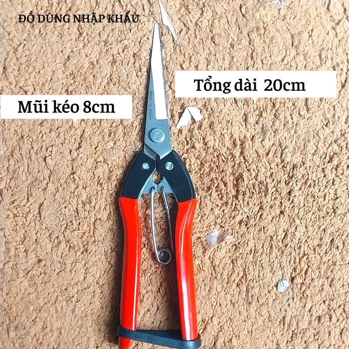 Kéo SK5 chuyên dụng cắt tỉa cành-cán bọc su chống trượt cao cấp. Mẫu mới nhất