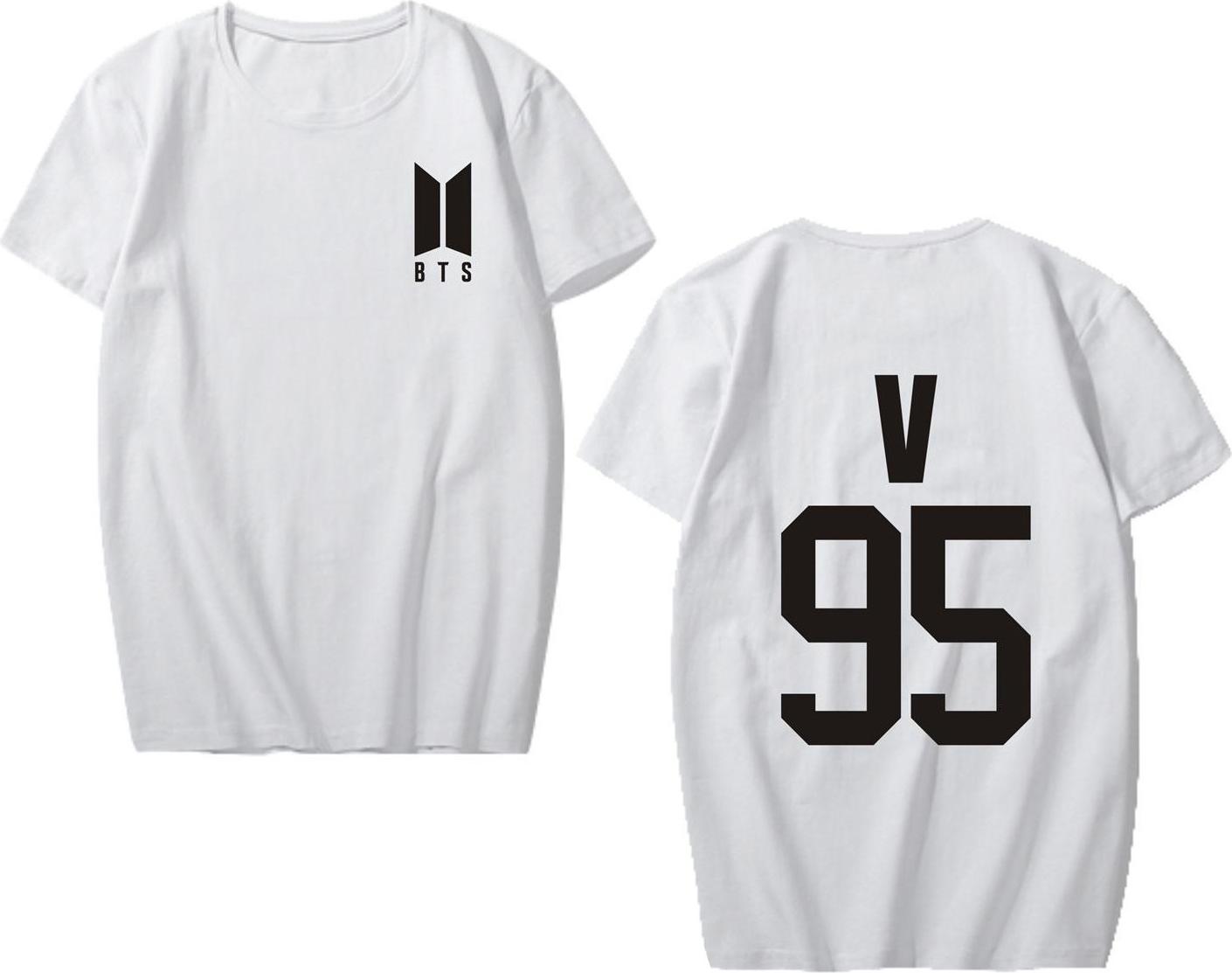 T-shirt BTS logo V 95