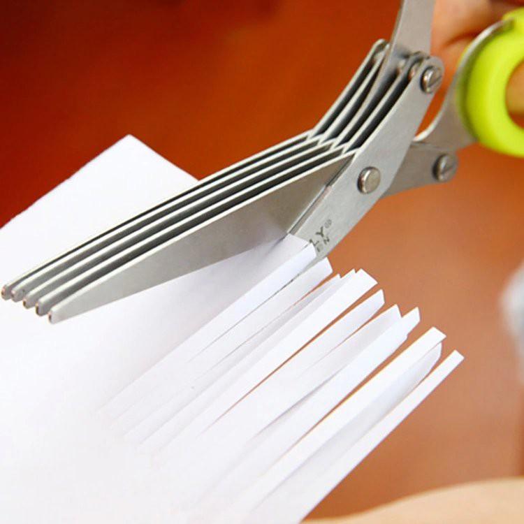Kéo cắt hành 5 lưỡi không rỉ sét