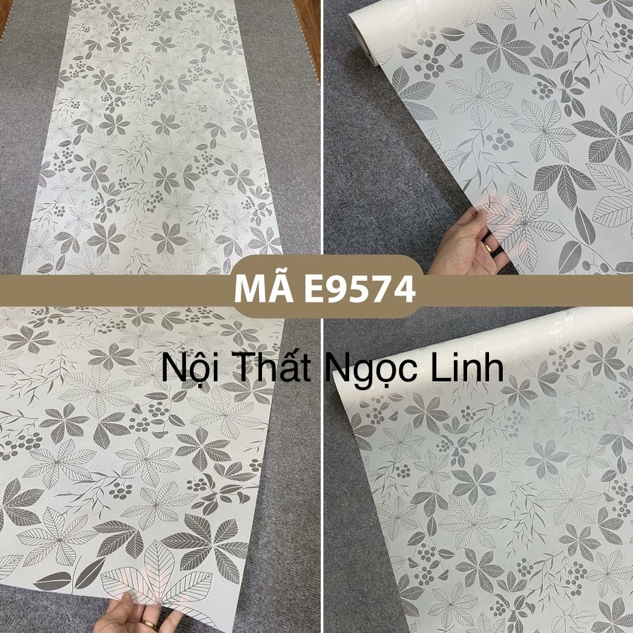 [Combo 5md*90cm] Giấy dán kính mờ hoa văn 3D keo sẵn bóc dán loại 1