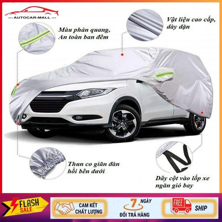 Bạt Phủ Ô Tô Vải Dù Ford EcoSport, Everest, Escape, Focus, Explorer, Ranger chống nóng, chống nước, có phản quang