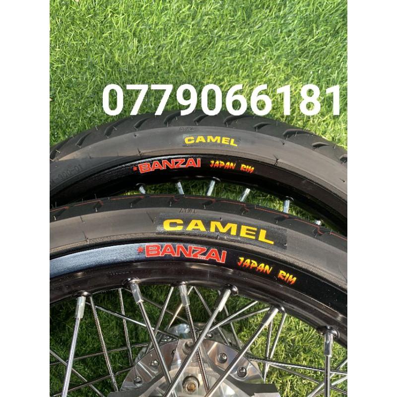 BÁNH CĂM CHO XE EXCITER 150 ĐÙM MA CROM NIỀNG BANZAI DALE SOLUTE FULLVỎ RUỘT CAMEL CRV THÁI ĐÃ RÚT CĂM VÔ VỎ RUỘT