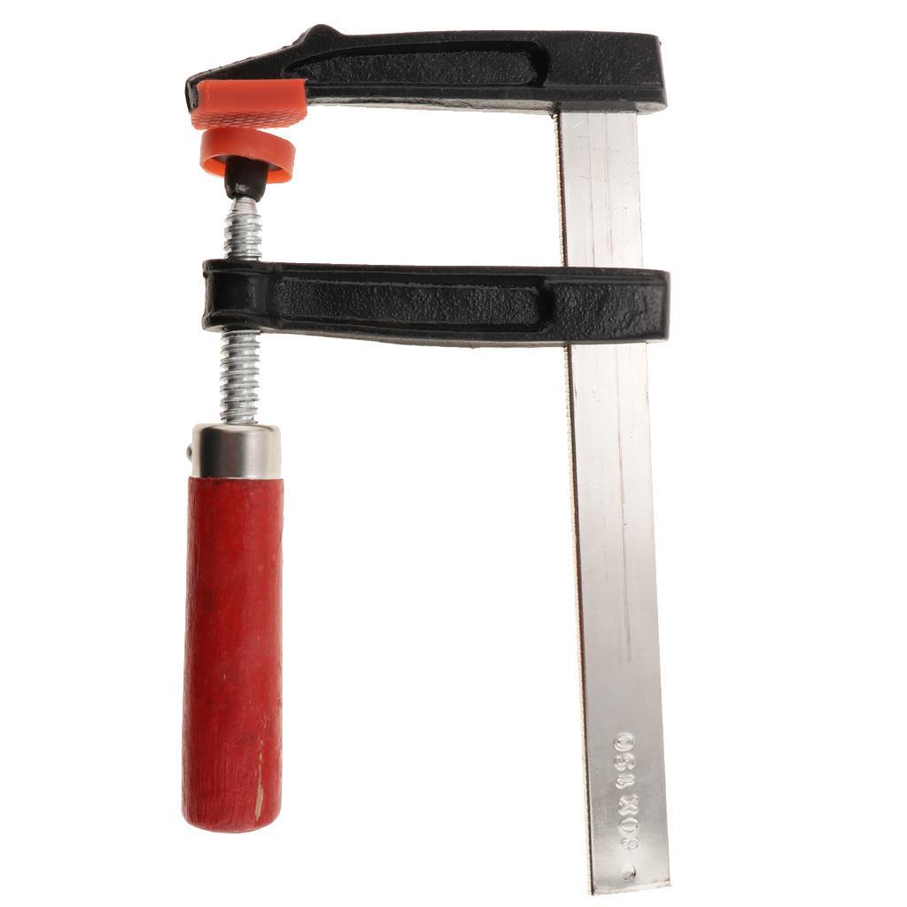 General Purpose F Clamp For Woodworking High Strength Hand Tool 5 Size