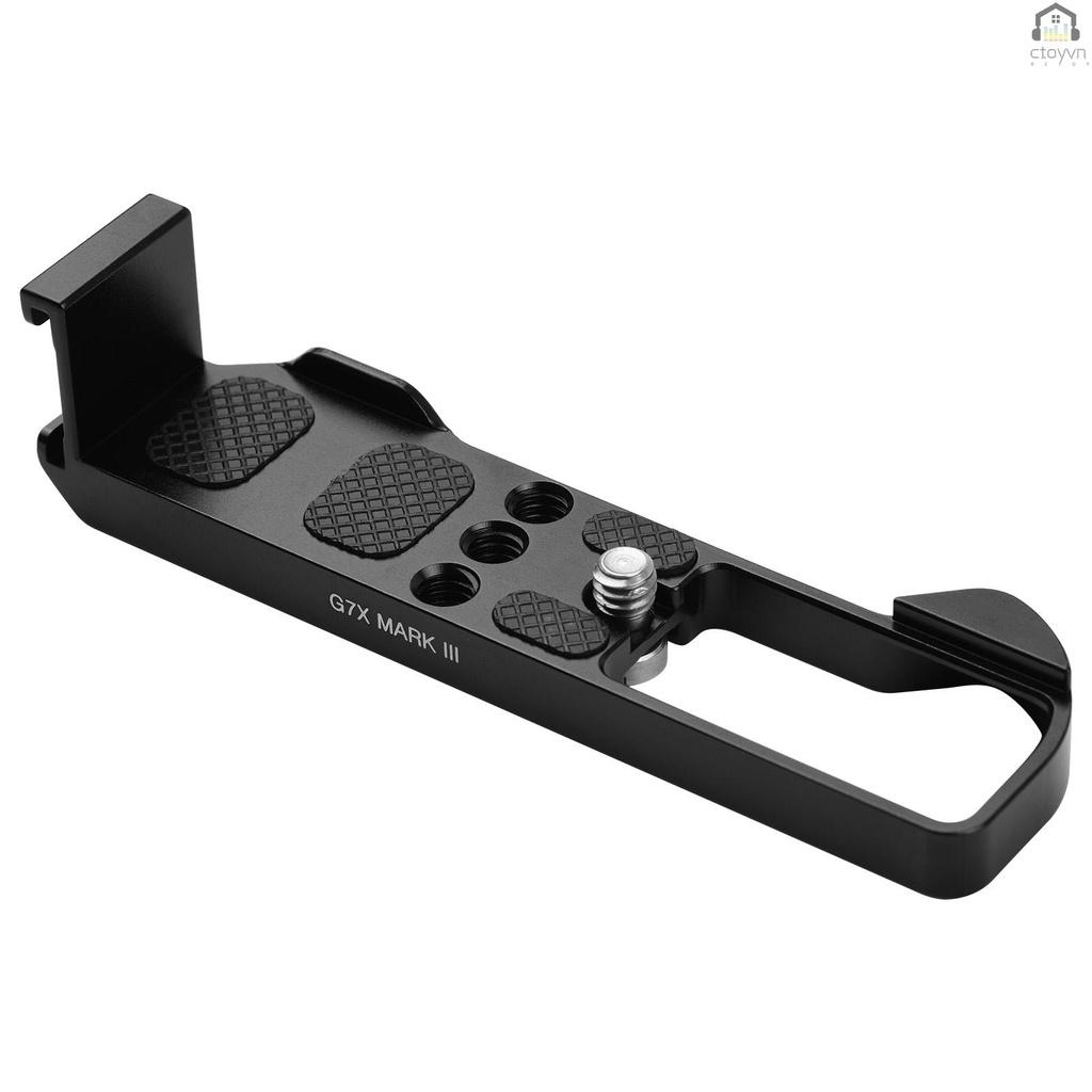 Tấm đế gắn chữ L 1/4 3/8 cho máy ảnh G7X Mark III