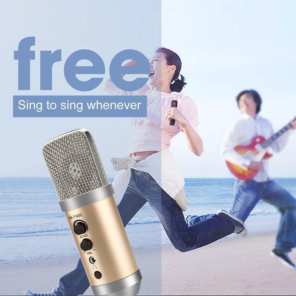 Microphone Thu Âm Live Stream MK-F400USB Kết Nối Qua Cổng USB Cao Cấp AZONE