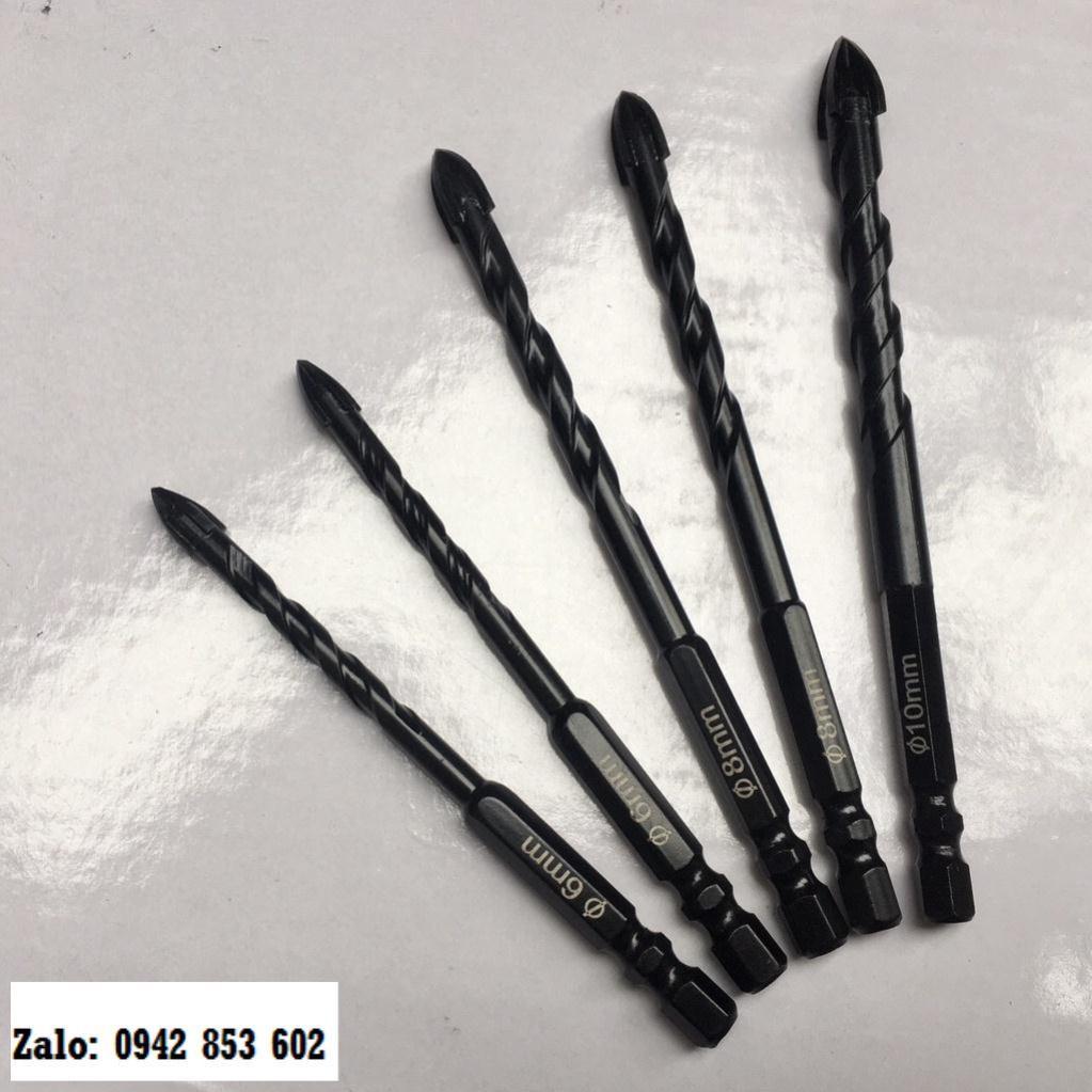 Mũi Khoan Đa Năng 4 Cạnh Chuôi Lục Giác - Bán Lẻ Đầy Đủ Kích Cỡ