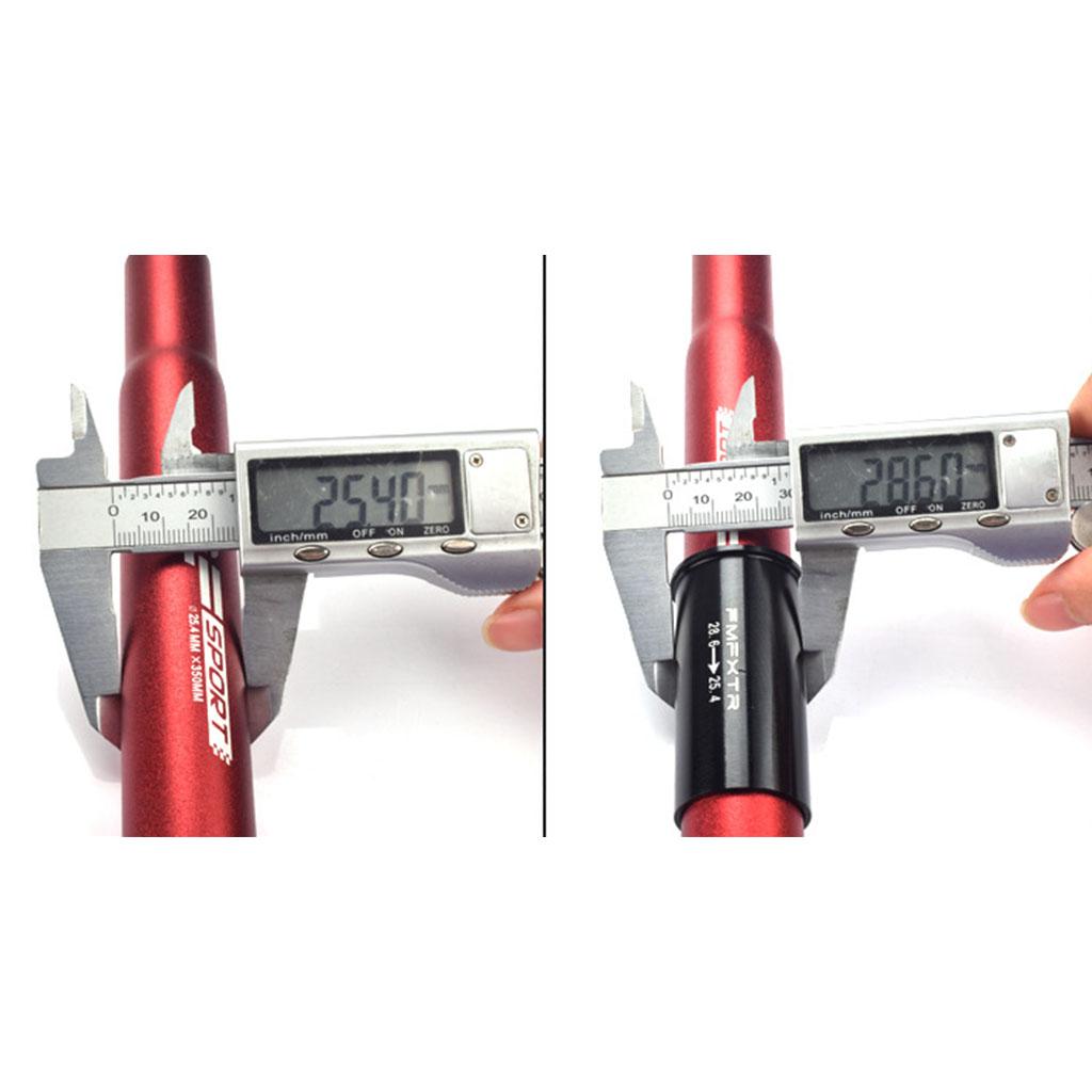 Bike Seatpost Shim Seat Post Tube Adapter Size Reducer 27.2 To 30.4/30.8mm