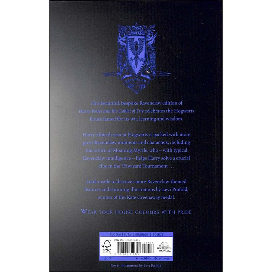 Harry Potter and the Goblet of Fire - Ravenclaw Edition (Book 4 of 7: Harry Potter Series) (Paperback)