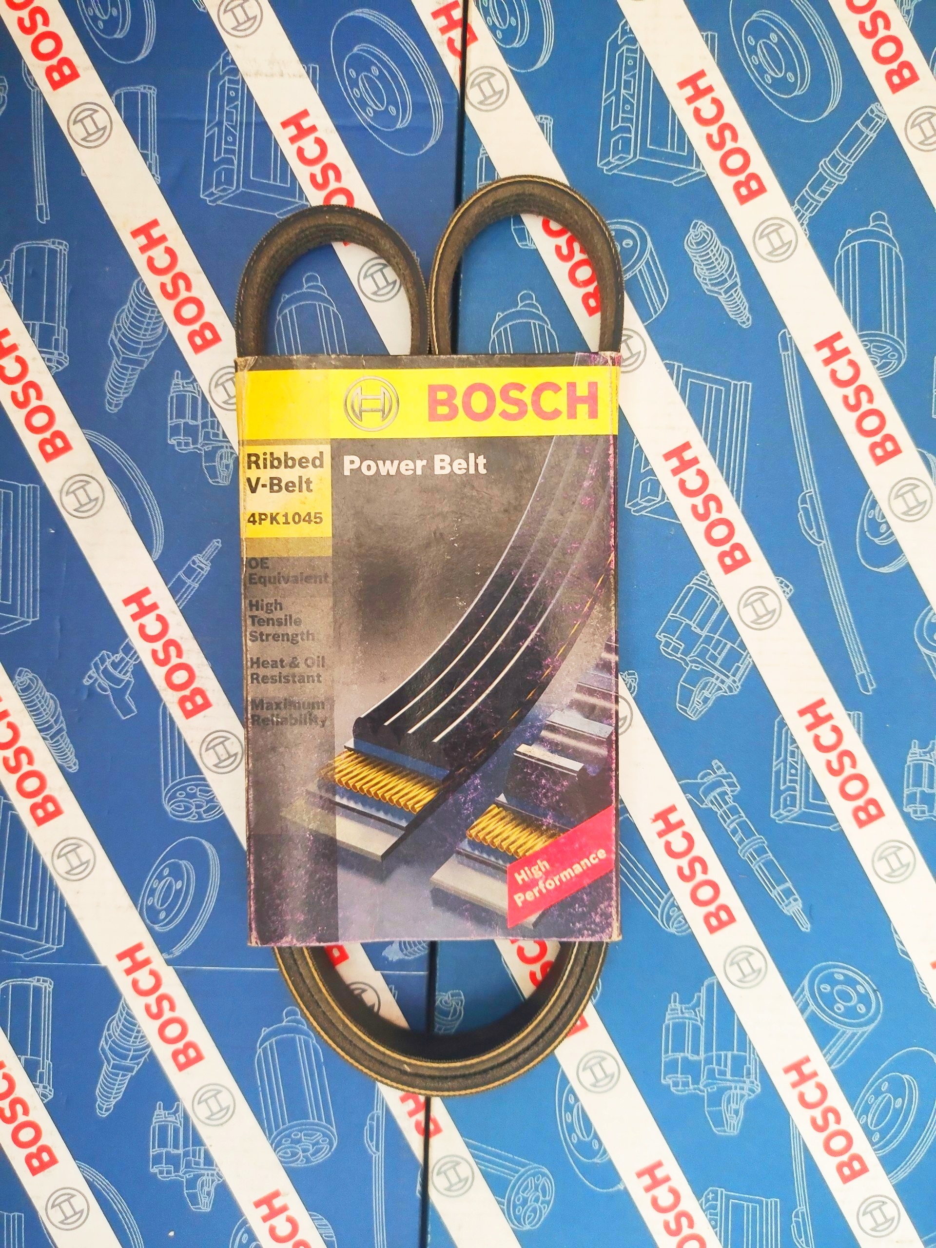 Dây Curoa Điều Hòa Kia Spectra, Suzuki APV 2012, Carry Pro - Bosch 4PK1045