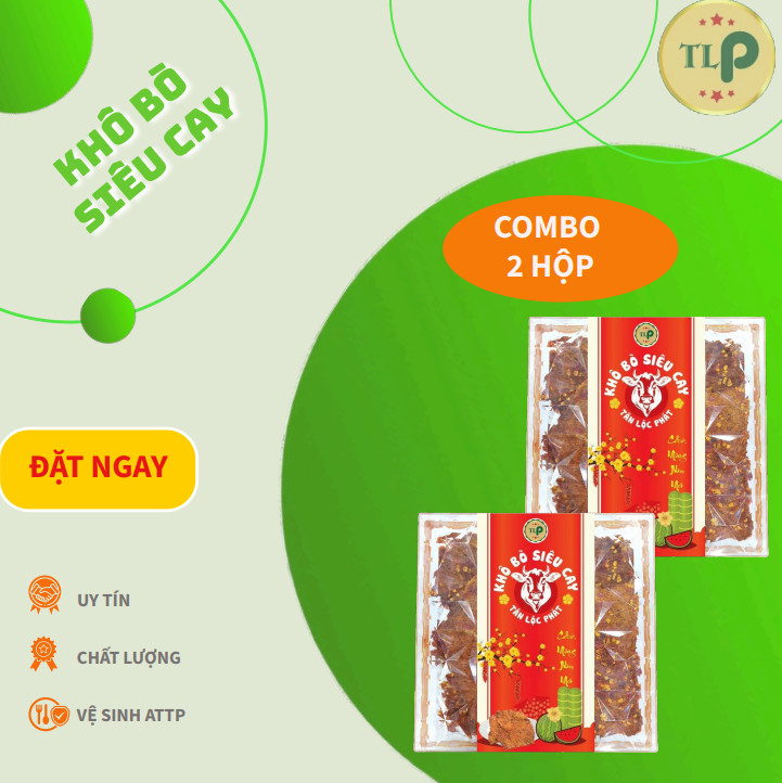 1KG KHÔ BÒ CAO CẤP TÂN LỘC PHÁT