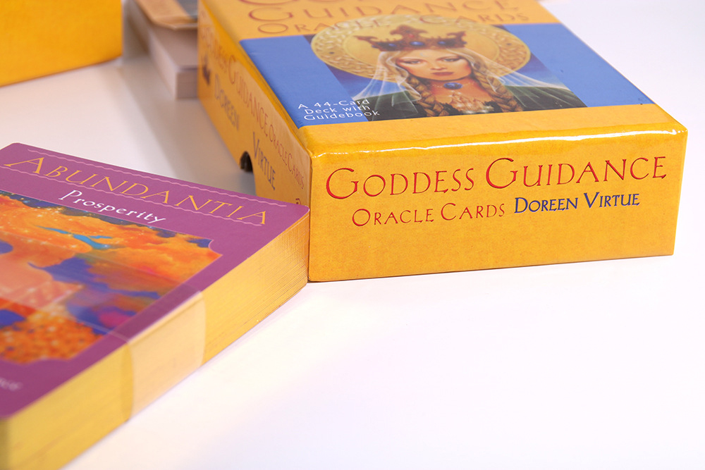 [Mạ Cạnh Size Gốc] Bộ bài Goddess Guidance Oracle 44 Lá Bài Hộp Cứng Cao Cấp Kèm Hướng Dẫn