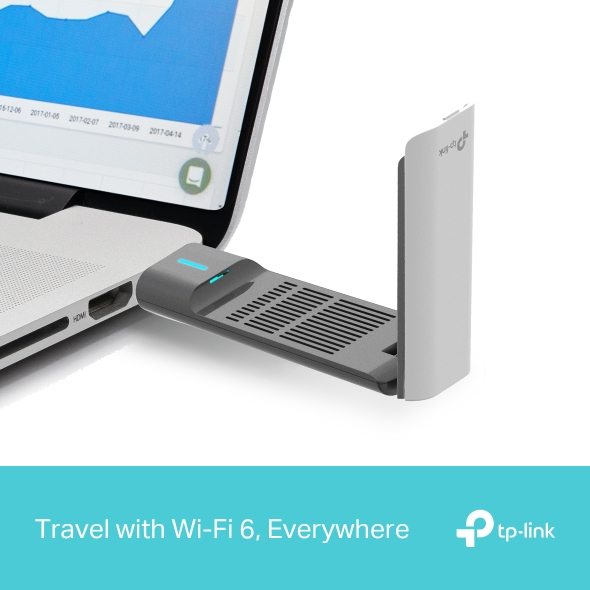 Bộ Chuyển Đổi USB WiFi TP-Link Archer TX50UH WiFi Độ Lợi Cao AX3000 - Hàng Chính Hãng