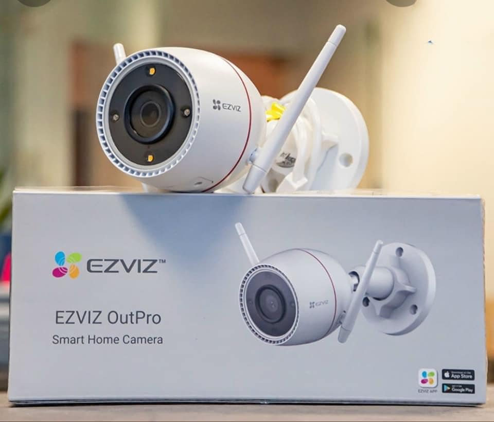 Camera Ngoài Trời EZVIZ C3TN 3MP 2K có màu ban đêm Âm Thanh - Hàng chính hãng